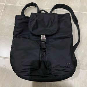Lululemon Black Backpack